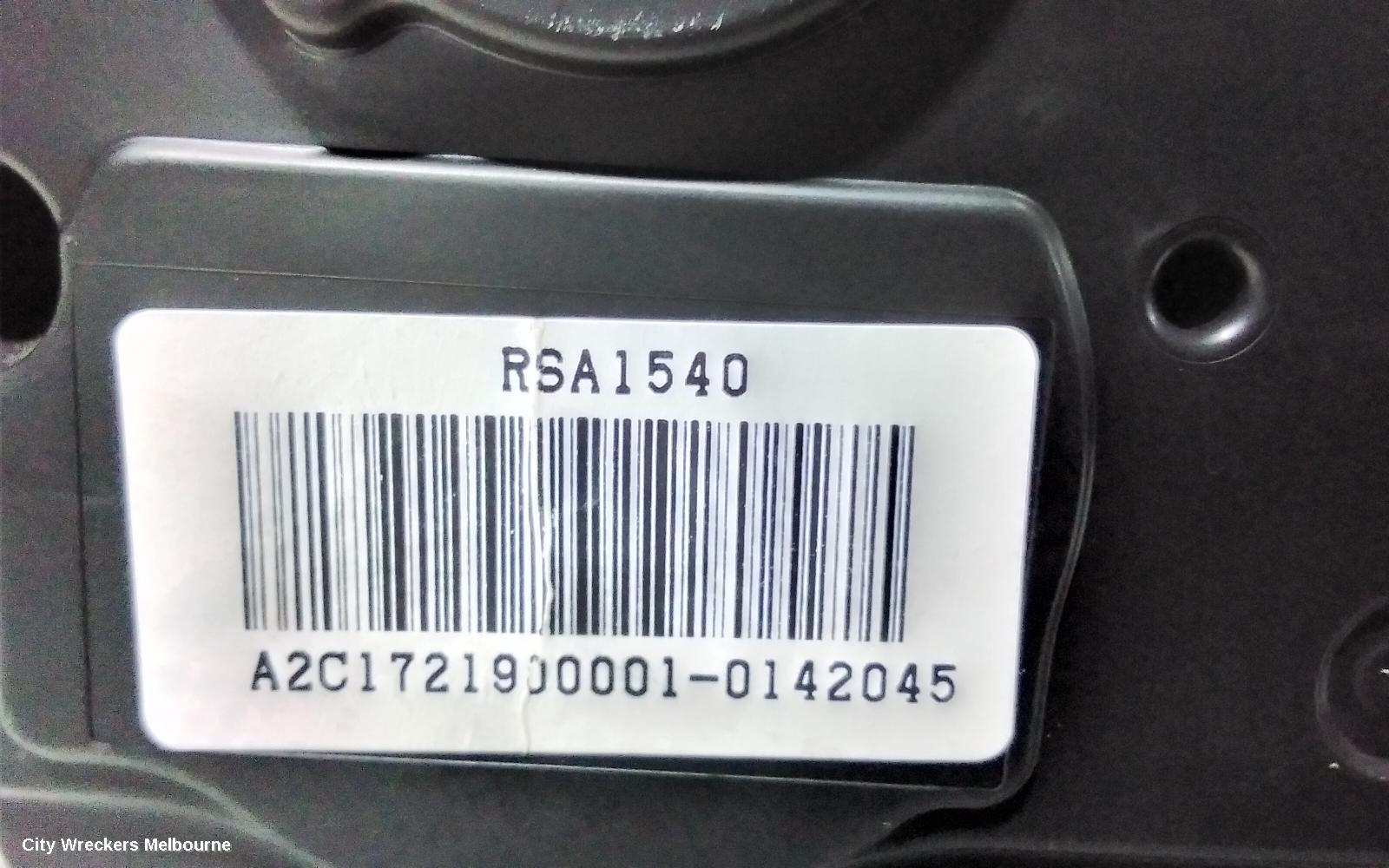 RENAULT KALEOS INSTRUMENT CLUSTER, XZG, 05/2016 ONWARDS