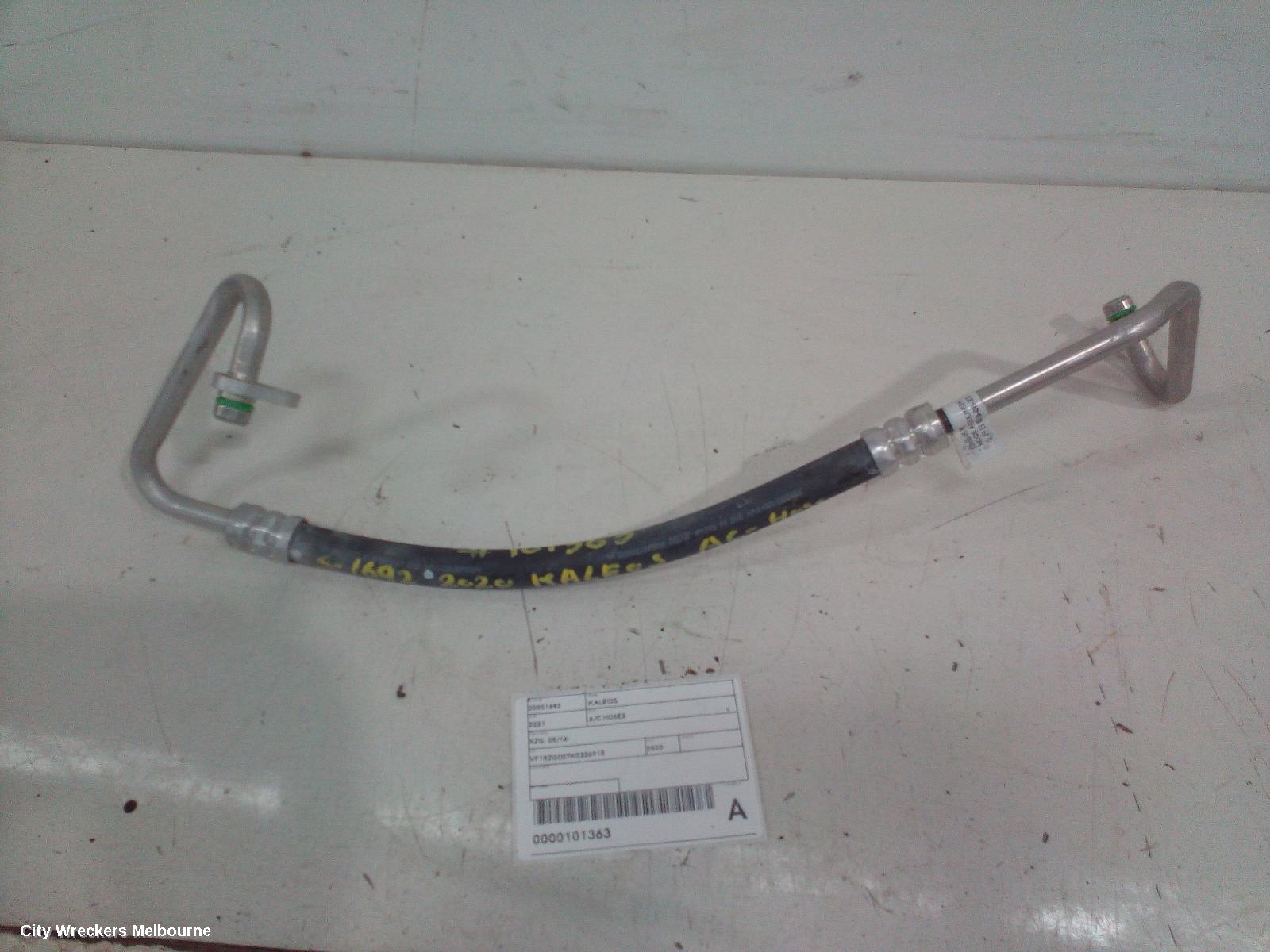 RENAULT KALEOS A/C HOSES, XZG, 05/2016 ONWARDS
