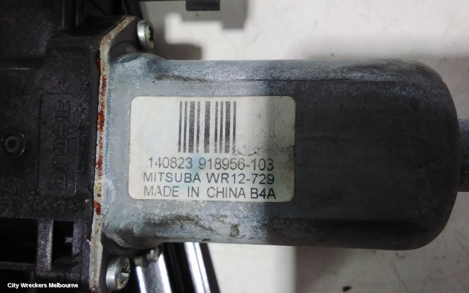 LAND ROVER RANGEROVER EVOQUE LEFT REAR WND REG/MOTOR, DOOR REG ASSY (REG AND MOTOR), 5DR, L538, 11/2011 - 01/2019