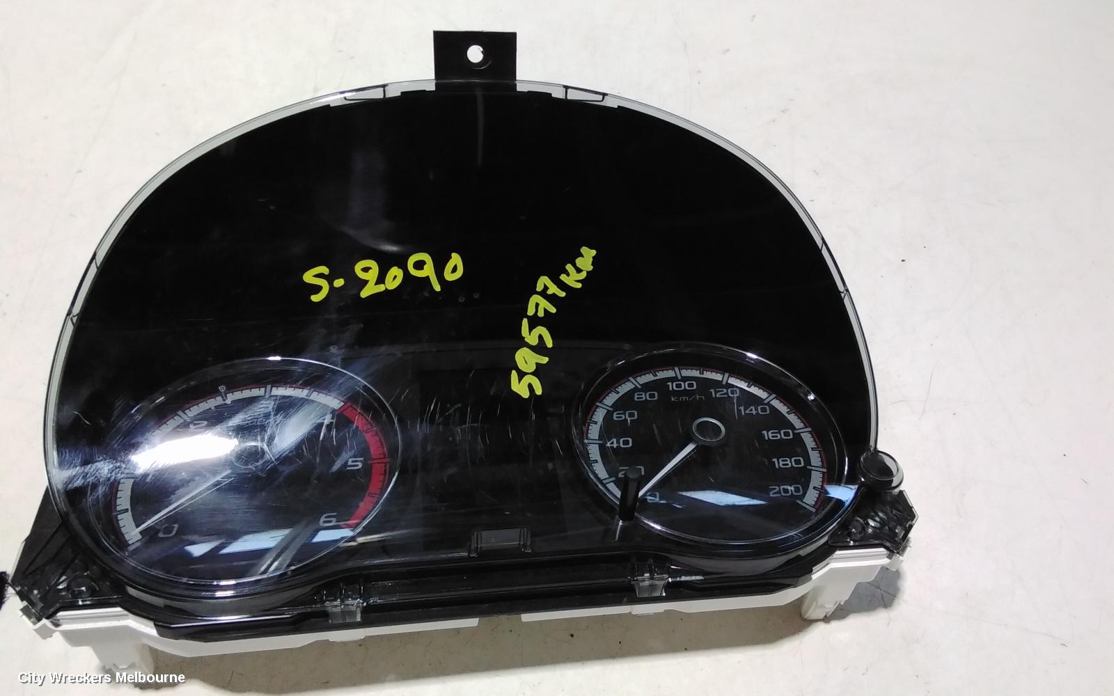 MITSUBISHI TRITON INSTRUMENT CLUSTER, MR, DIESEL, 4WD, AUTO/MANUAL, 2.7IN DISPLAY TYPE, 11/2018 - 10/2023