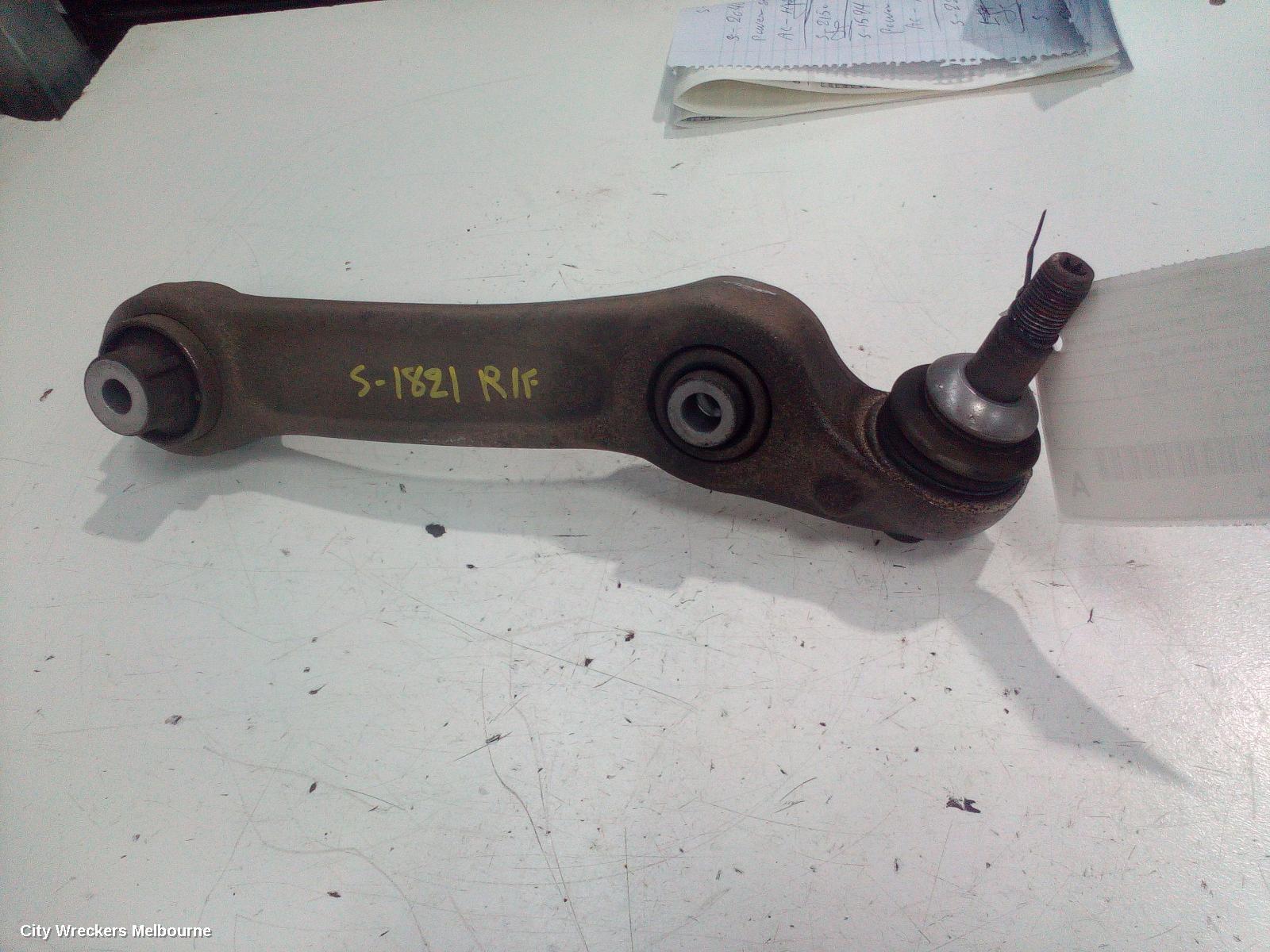 BMW 5 SERIES RIGHT FRONT LOWER CONTROL ARM, REAR (STRAIGHT), F10, SEDAN, M5, 05/2010 - 01/2017