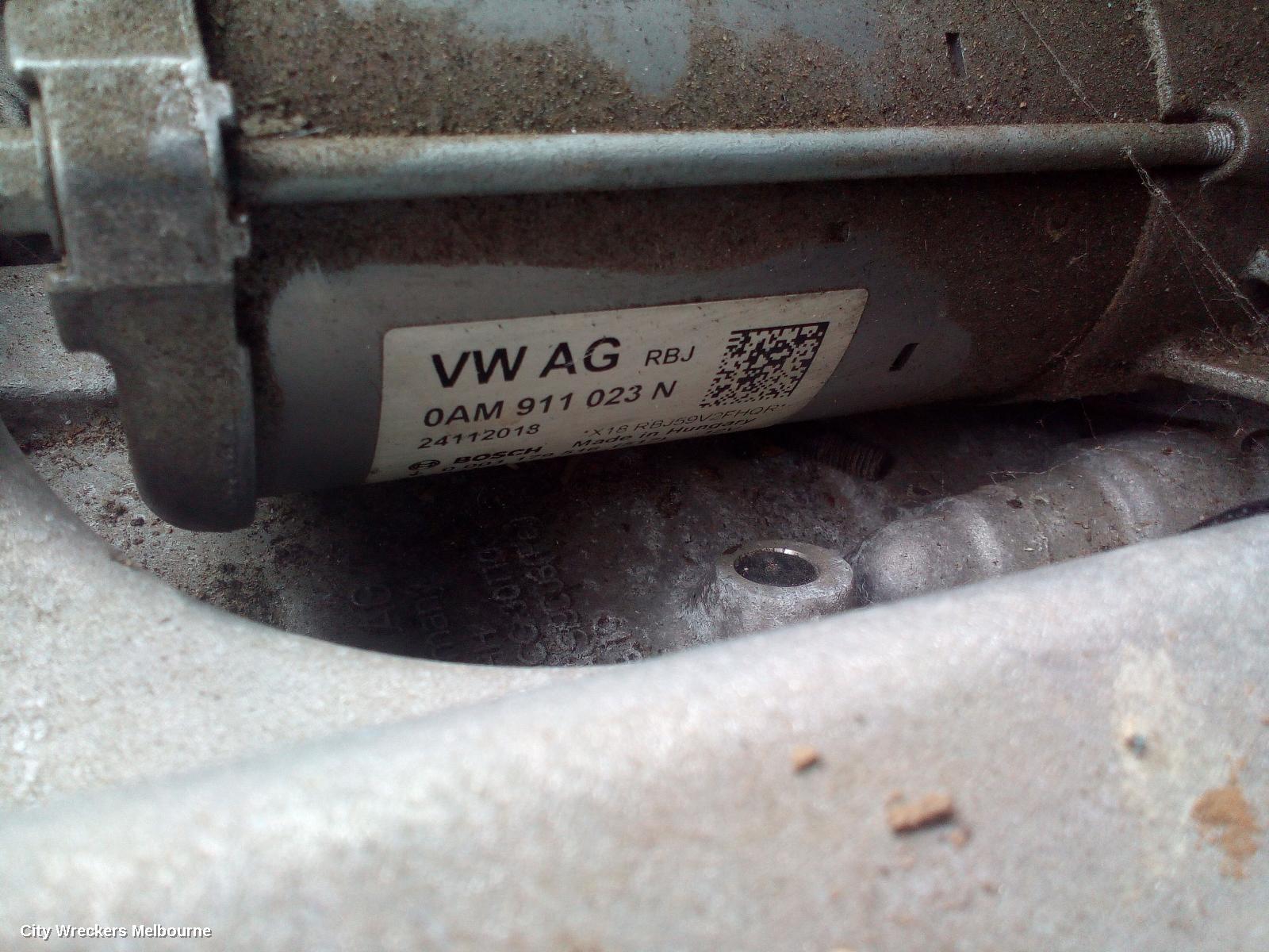 VOLKSWAGEN CADDY STARTER, PETROL, 1.4, CZCB CODE, BOSCH, 2KN, 07/2015 - 02/2021