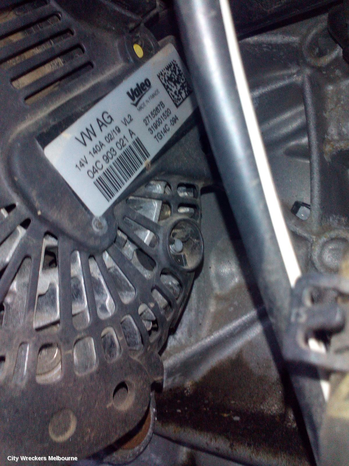 VOLKSWAGEN CADDY ALTERNATOR, PETROL, 1.2/1.4, VALEO 140AMP, 2KN, 07/2015 - 02/2021