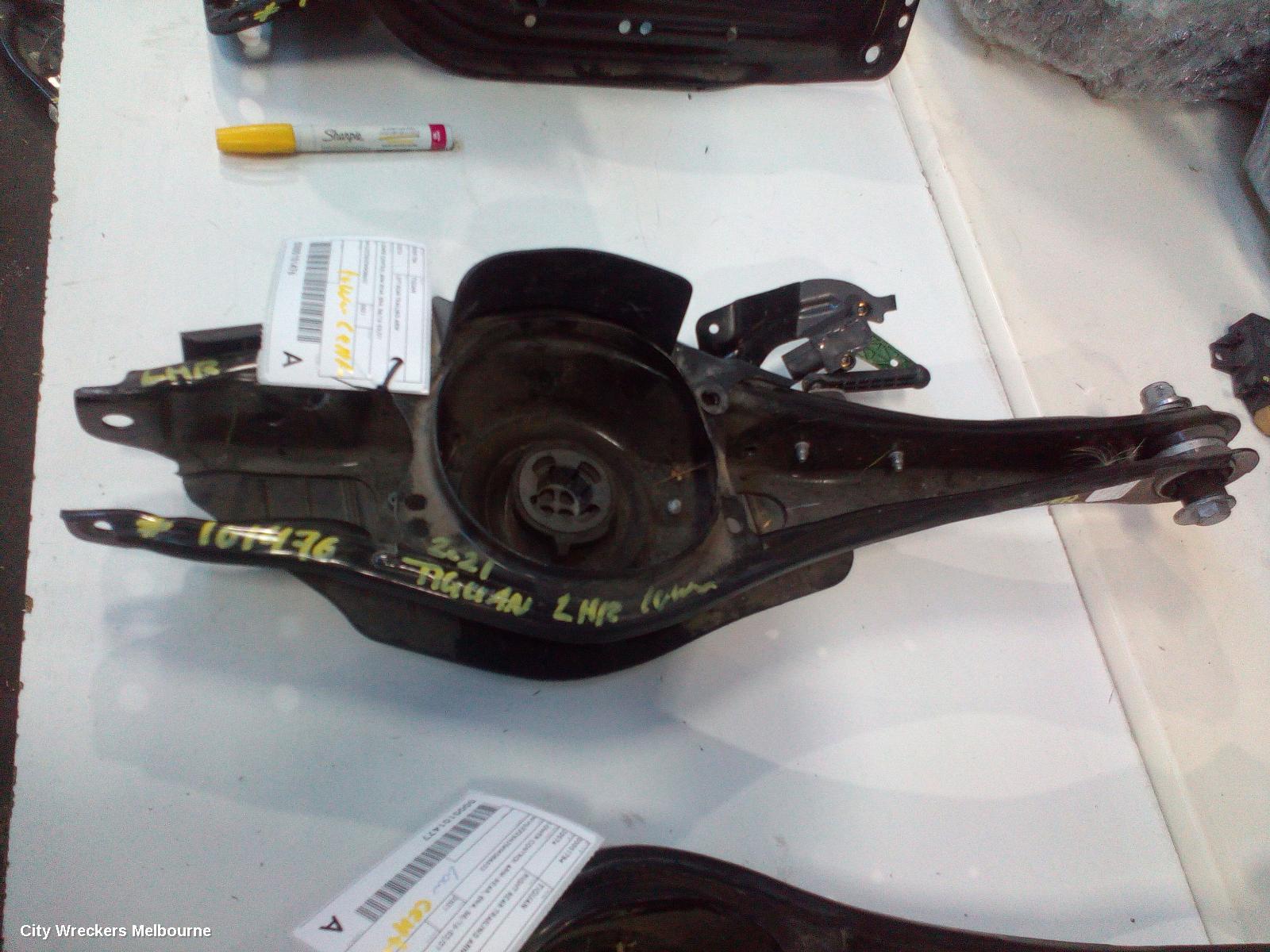 VOLKSWAGEN TIGUAN LEFT REAR TRAILING ARM, LOWER CONTROL ARM-REAR, 5NA, 06/2016 - 02/2021