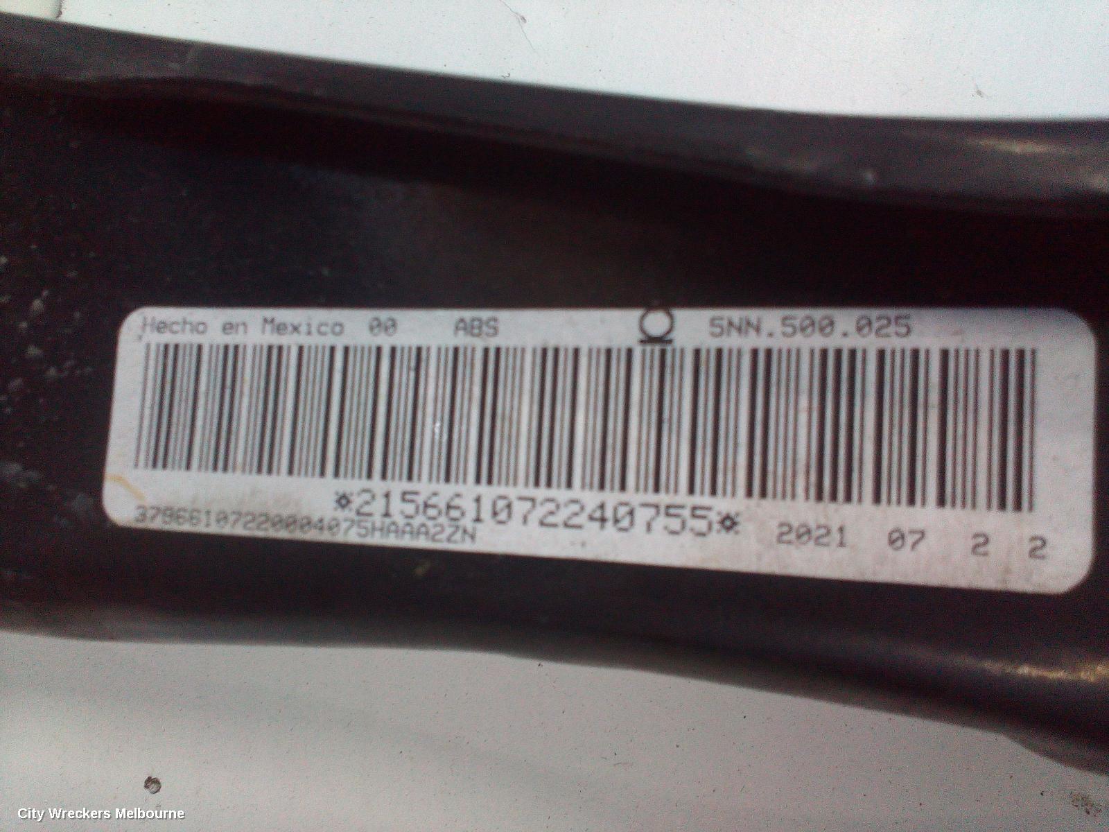 VOLKSWAGEN TIGUAN RIGHT REAR TRAILING ARM, LOWER CONTROL ARM-REAR, 5NA, 06/2016 - 02/2021