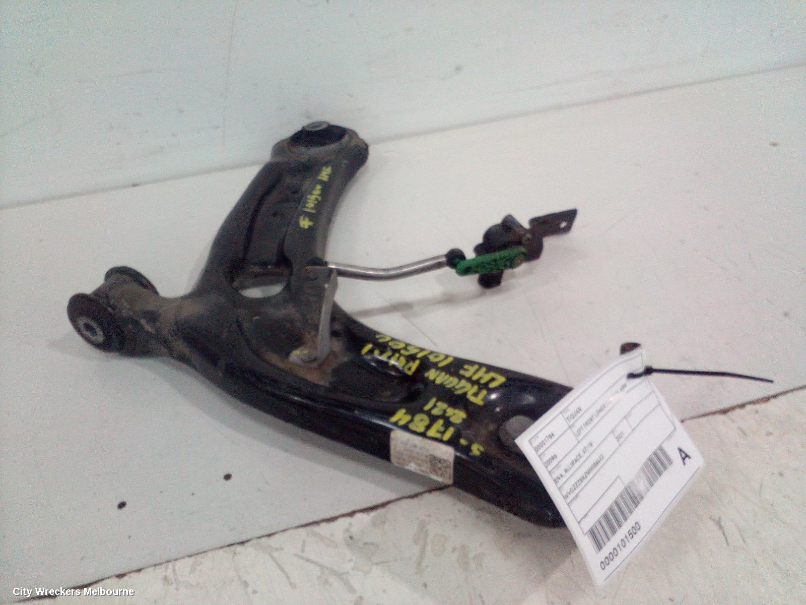 VOLKSWAGEN TIGUAN LEFT FRONT LOWER CONTROL ARM, 5NA, ALLSPACE, 07/2018 ONWARDS