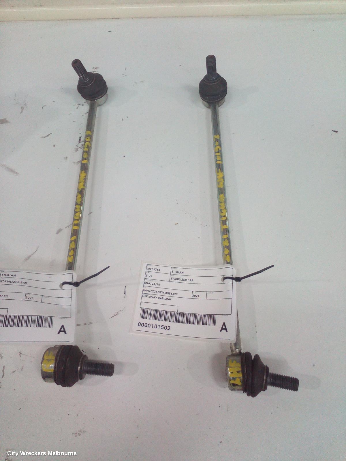 VOLKSWAGEN TIGUAN STABILISER BAR, 5NA, FRONT SWAY BAR LINK (RH SIDE), 06/2016 - 02/2024