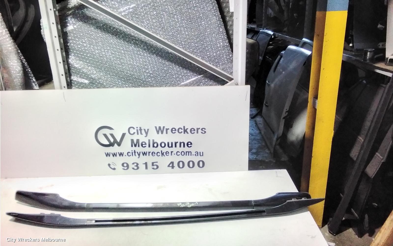 LEXUS RX SERIES ROOF RACK/BARS, ROOF RAILS, MCU3#, 04/2003 - 11/2005