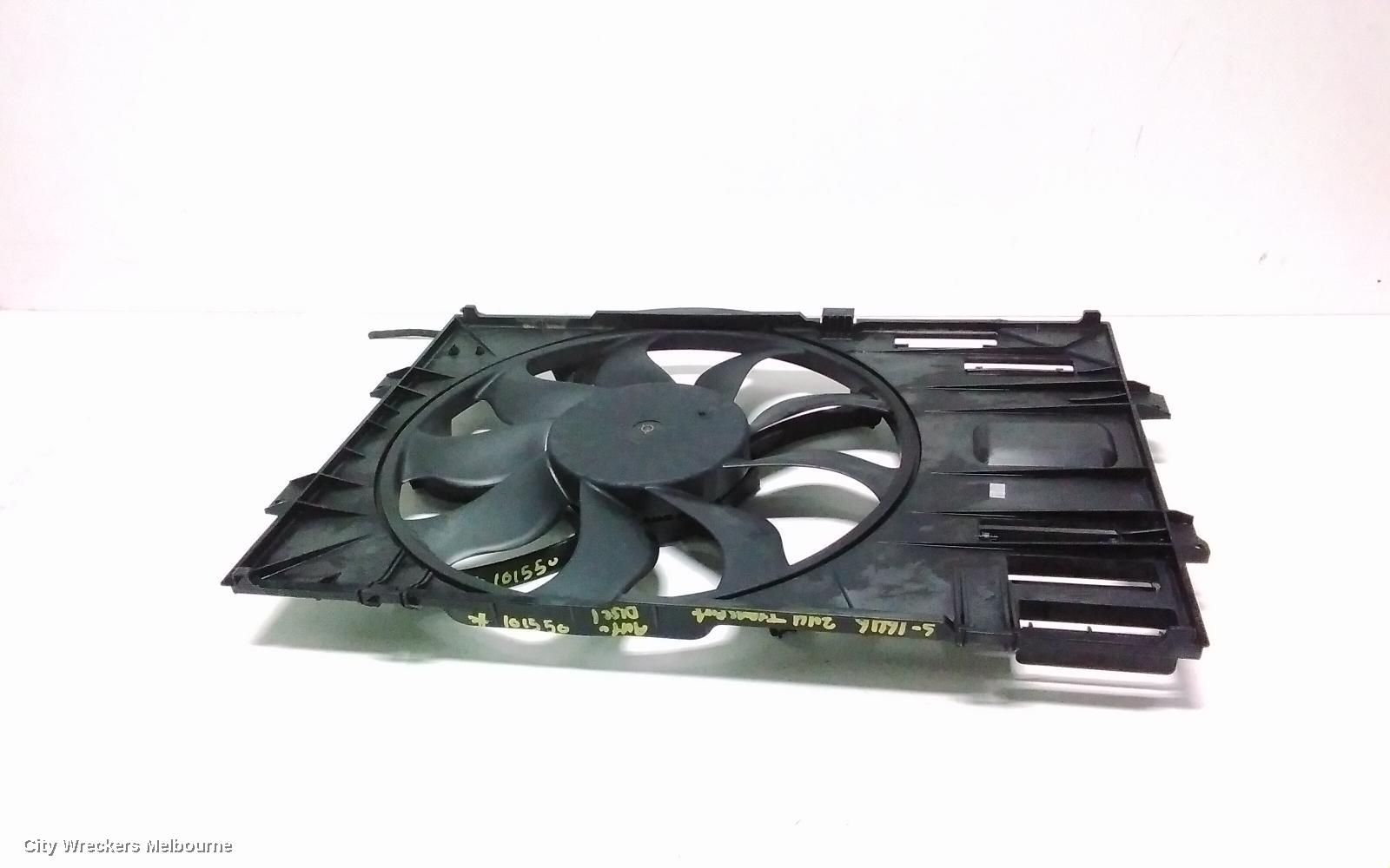 VOLKSWAGEN TRANSPORTER FAN, SINGLE FAN ASSY, 2.0, DIESEL, T5, 03/2010 - 06/2015