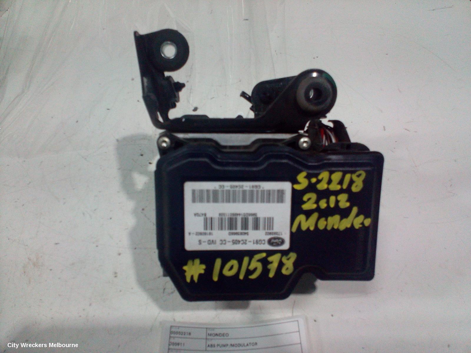 FORD MONDEO ABS PUMP/MODULATOR, MA-MC, 10/2007 - 12/2014