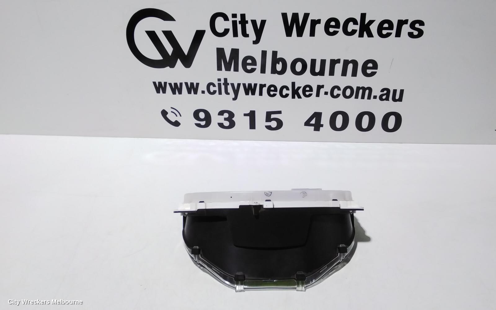 HOLDEN COLORADO INSTRUMENT CLUSTER, AUTO T/M, RG, 07/2016 - 12/2020