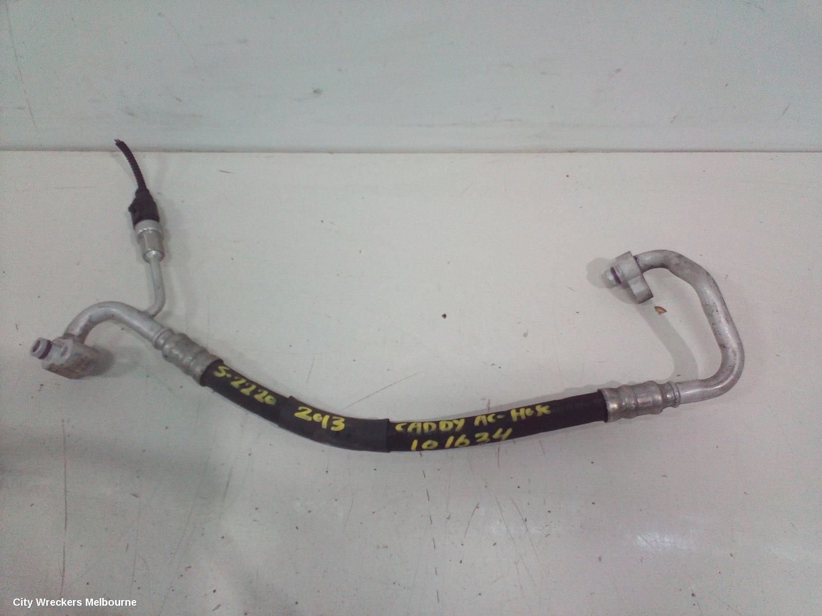 VOLKSWAGEN CADDY A/C HOSES, 2K, DIESEL, COMPRESSOR TO CONDENSER, 12/2010 - 11/2015
