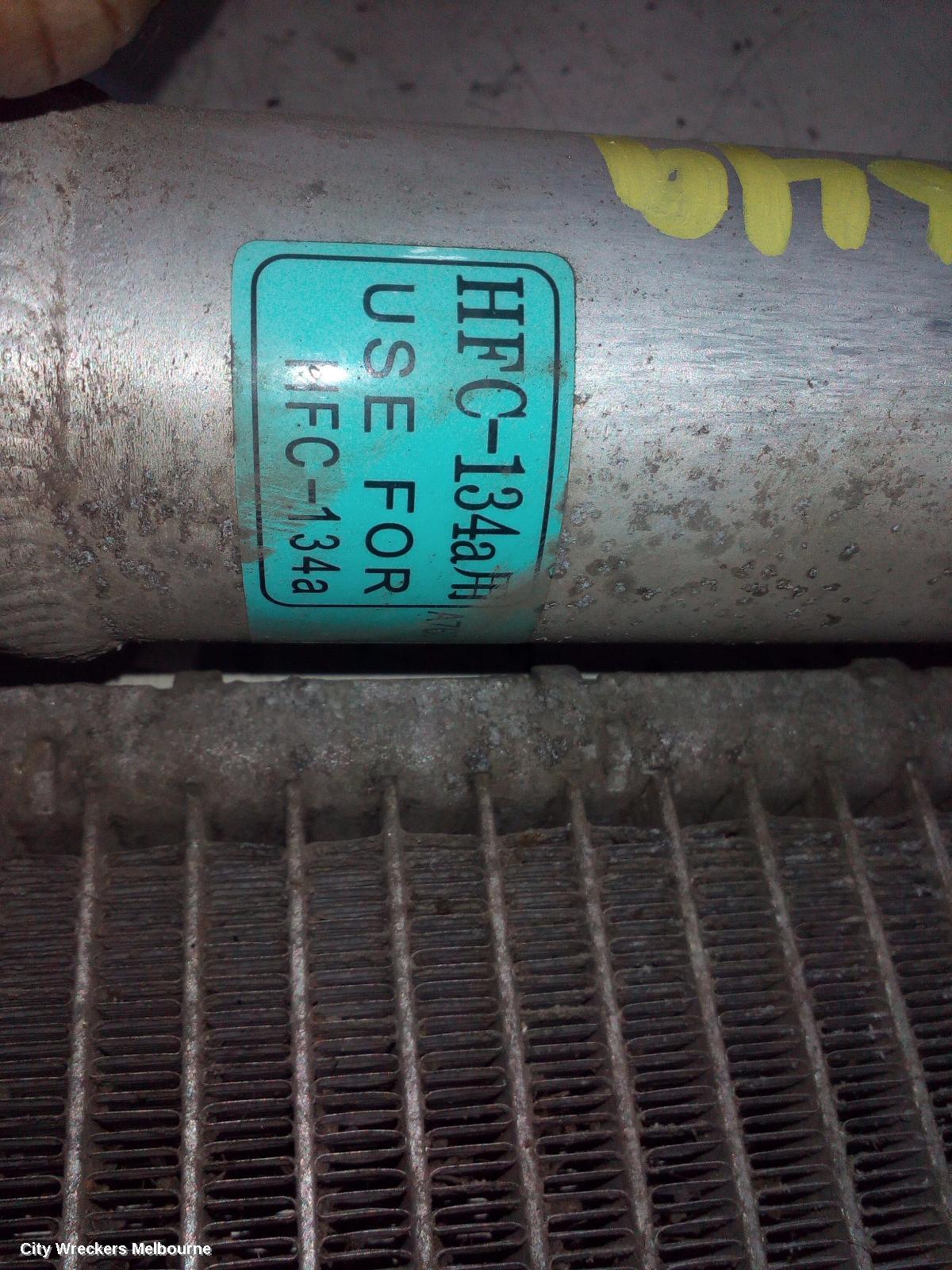 NISSAN TIIDA A/C CONDENSER, C11, 10/2006 - 01/2013 (AUS ONLY)