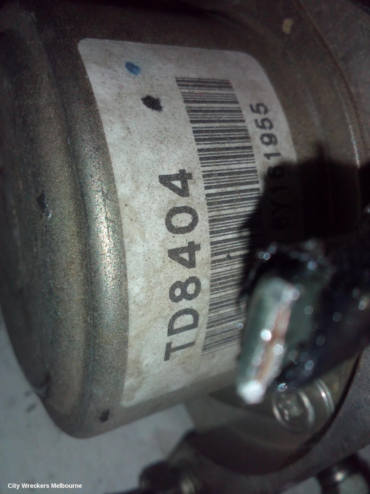 NISSAN TIIDA ABS PUMP/MODULATOR, C11, BOSCH TYPE, 09/2004 - 01/2013
