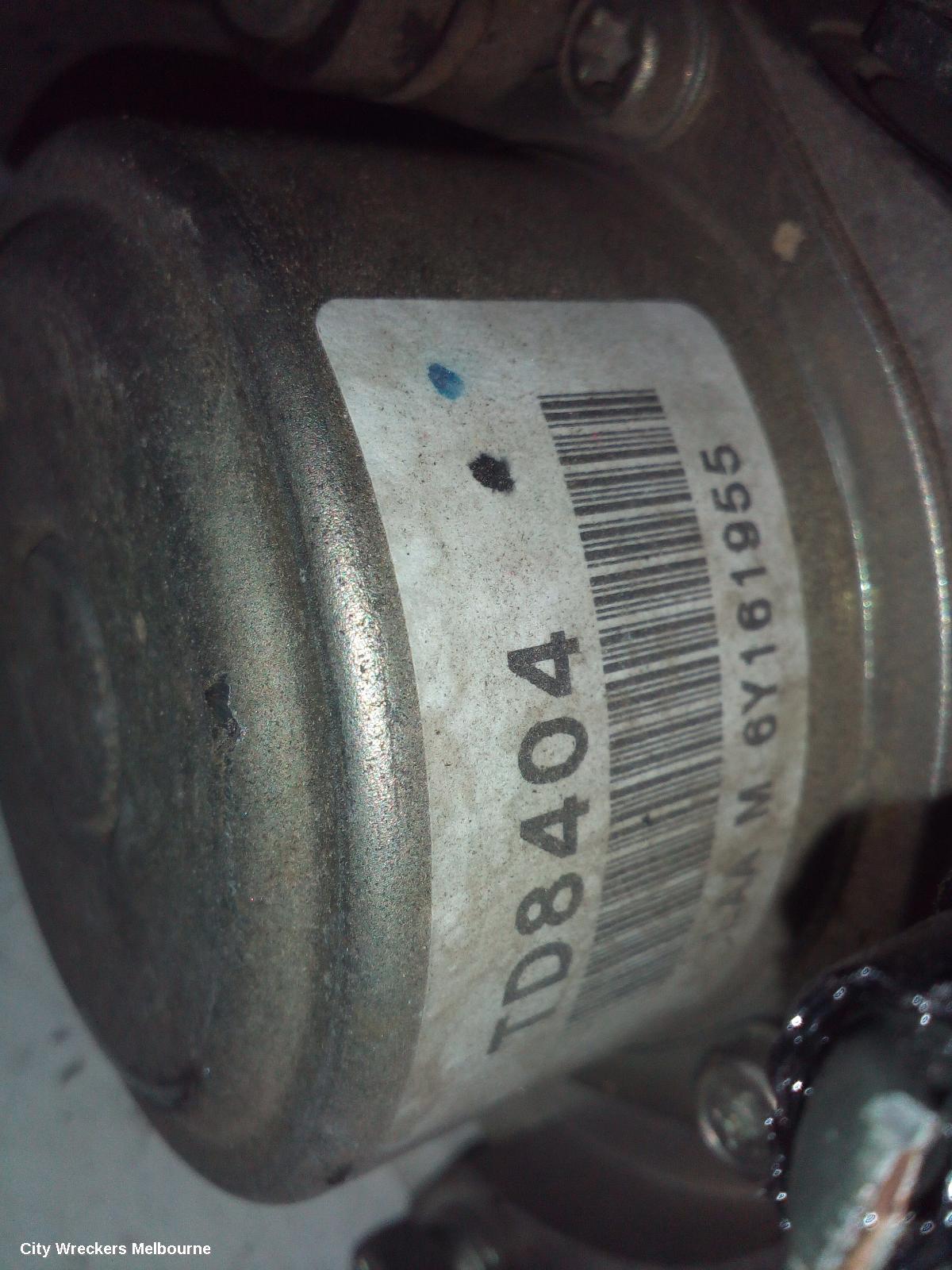 NISSAN TIIDA ABS PUMP/MODULATOR, C11, BOSCH TYPE, 09/2004 - 01/2013