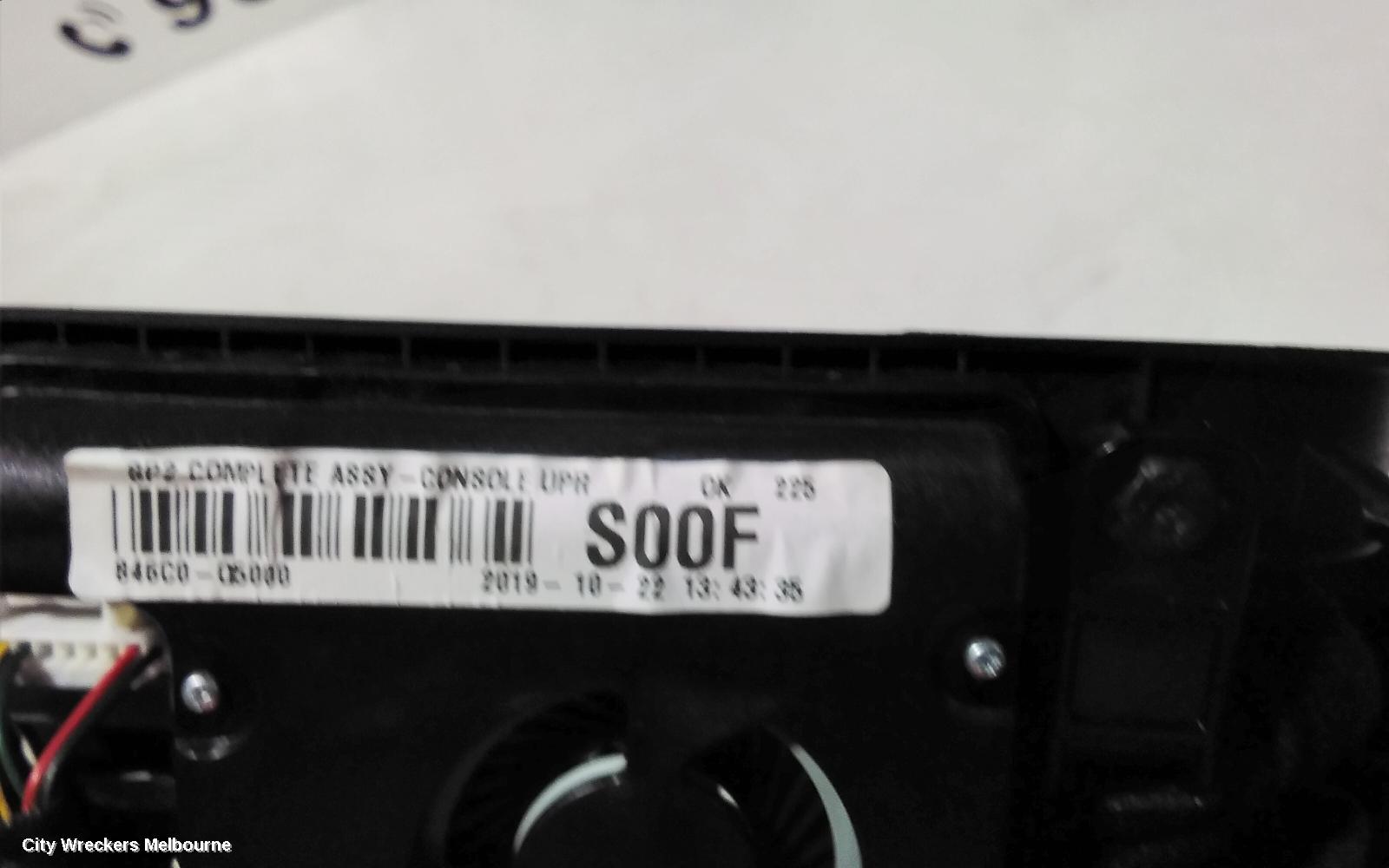KIA SELTOS GEAR STICK/SHIFTER, SP2, AUTO T/M, PETROL, 2.0, 07/2019 ONWARDS
