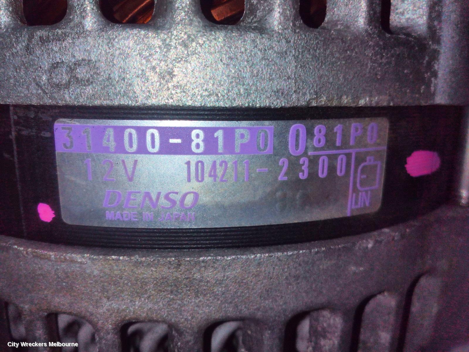 SUZUKI SWIFT ALTERNATOR, PETROL, 1.2, K12C, AZ, 04/2017 ONWARDS