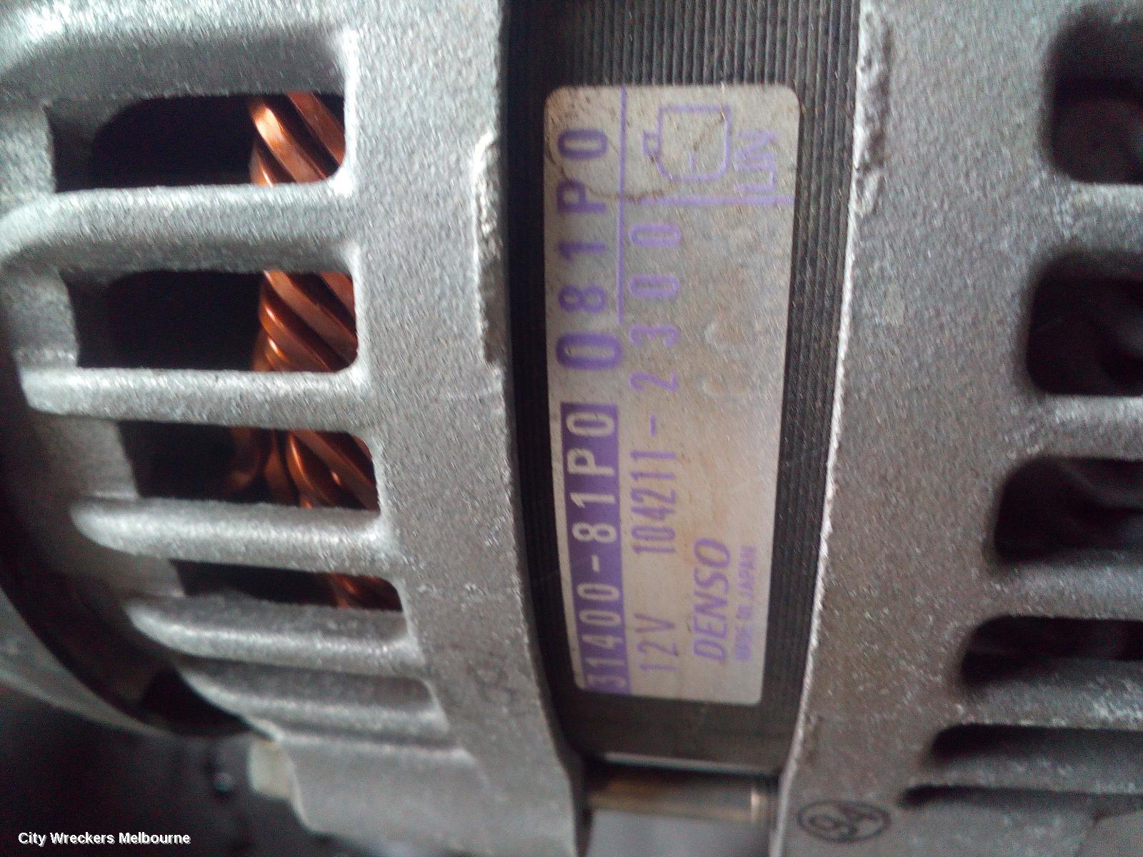 SUZUKI SWIFT ALTERNATOR, PETROL, 1.2, K12C, AZ, 04/2017 ONWARDS