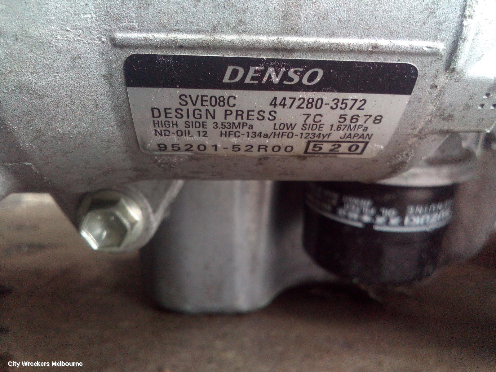 SUZUKI SWIFT A/C COMPRESSOR, AZ, 1.2, PETROL, 04/2017 ONWARDS
