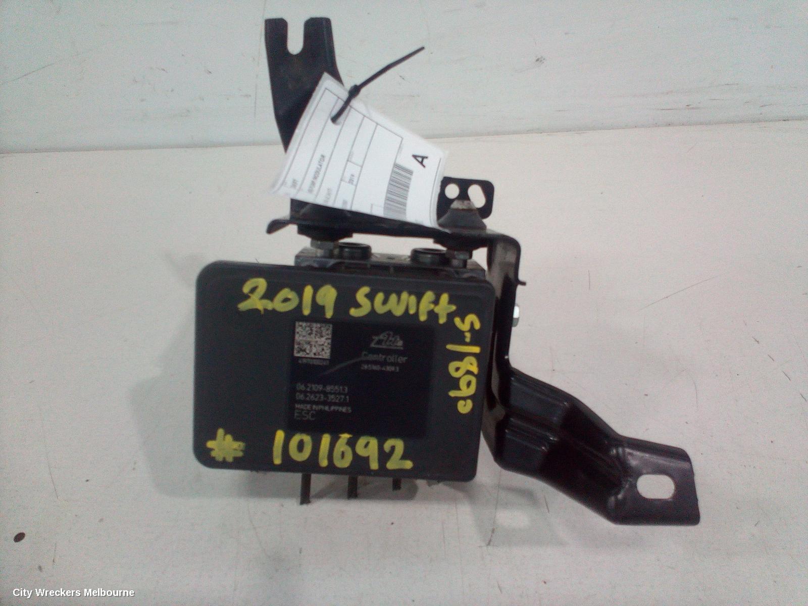 SUZUKI SWIFT ABS PUMP/MODULATOR, P/N 5611053RA, AZ, 04/2017 ONWARDS