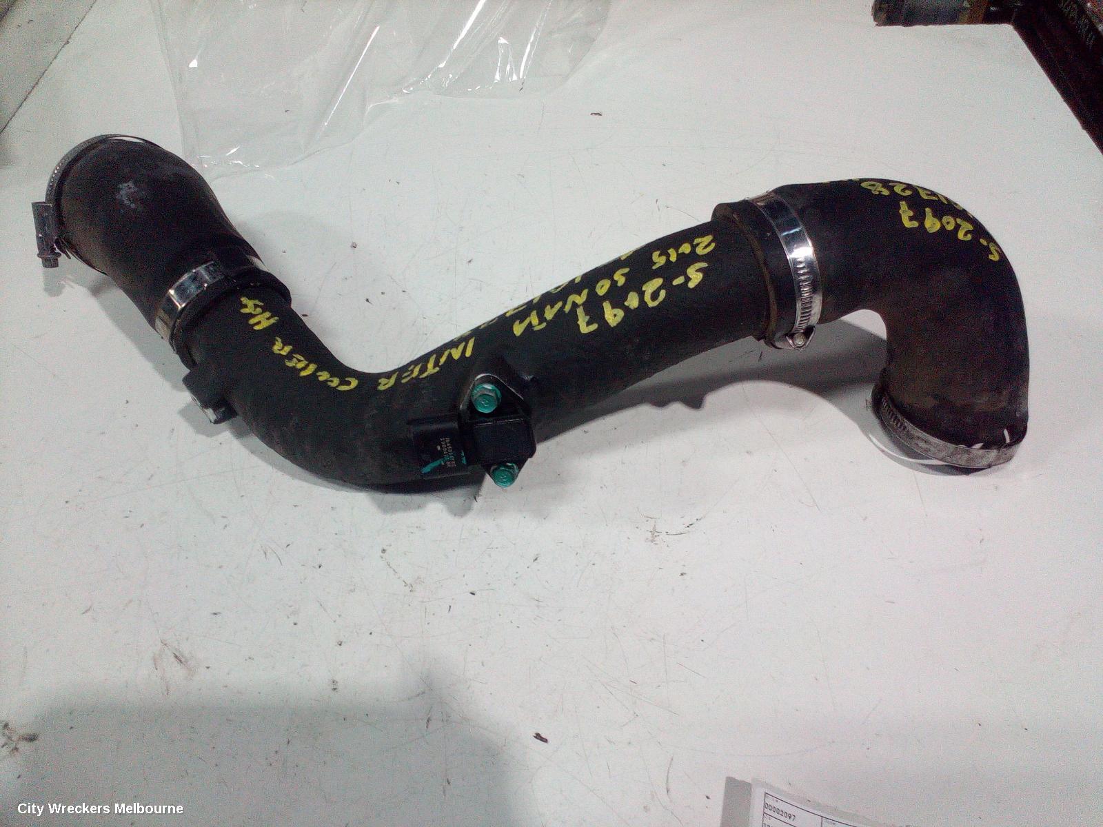 HYUNDAI SONATA, LF, 10/2014 - 01/2020, INTERCOOLER HOSE: 101728