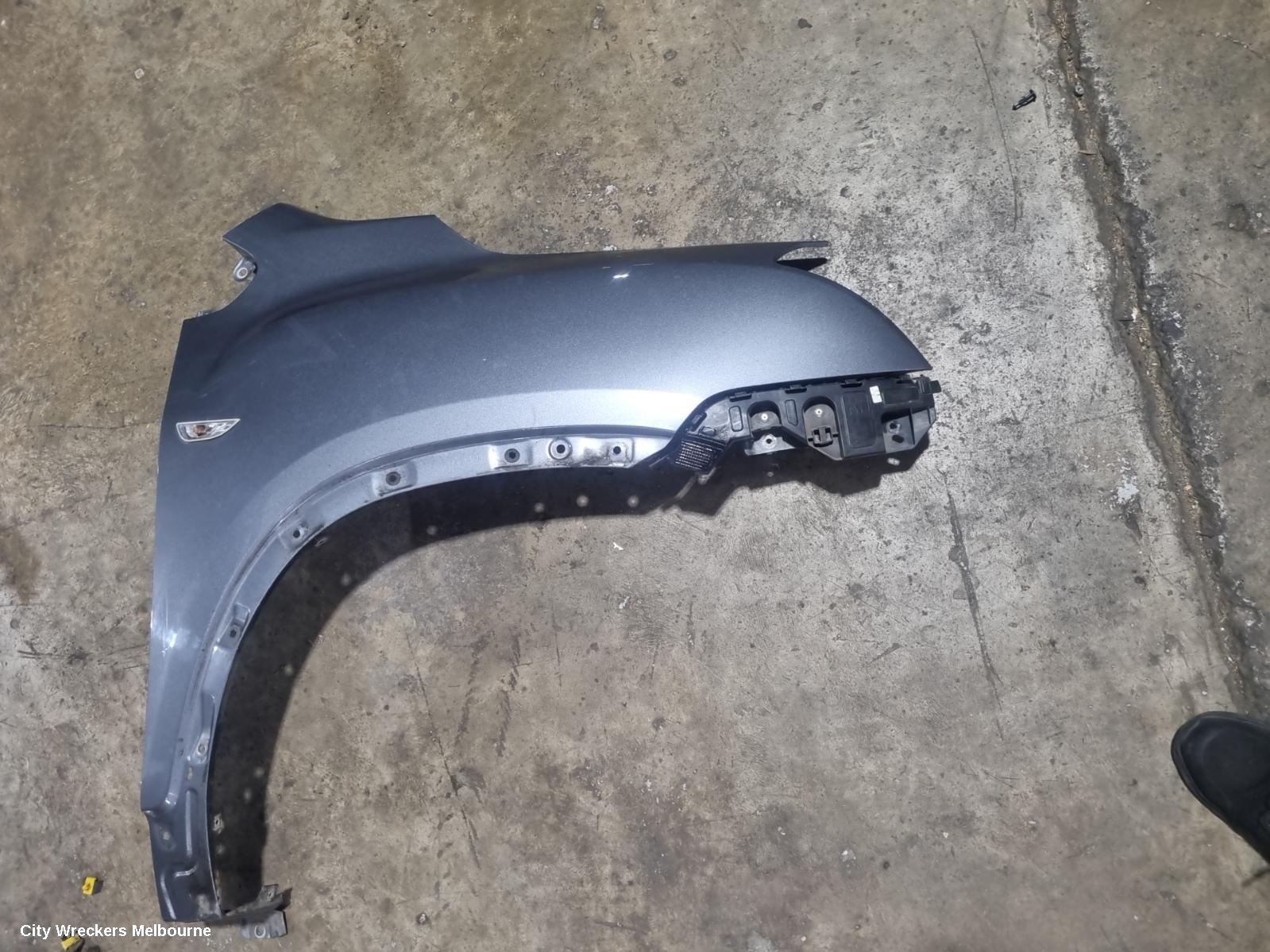 HOLDEN TRAX RIGHT GUARD, TJ SERIES, 08/2013 - 09/2016