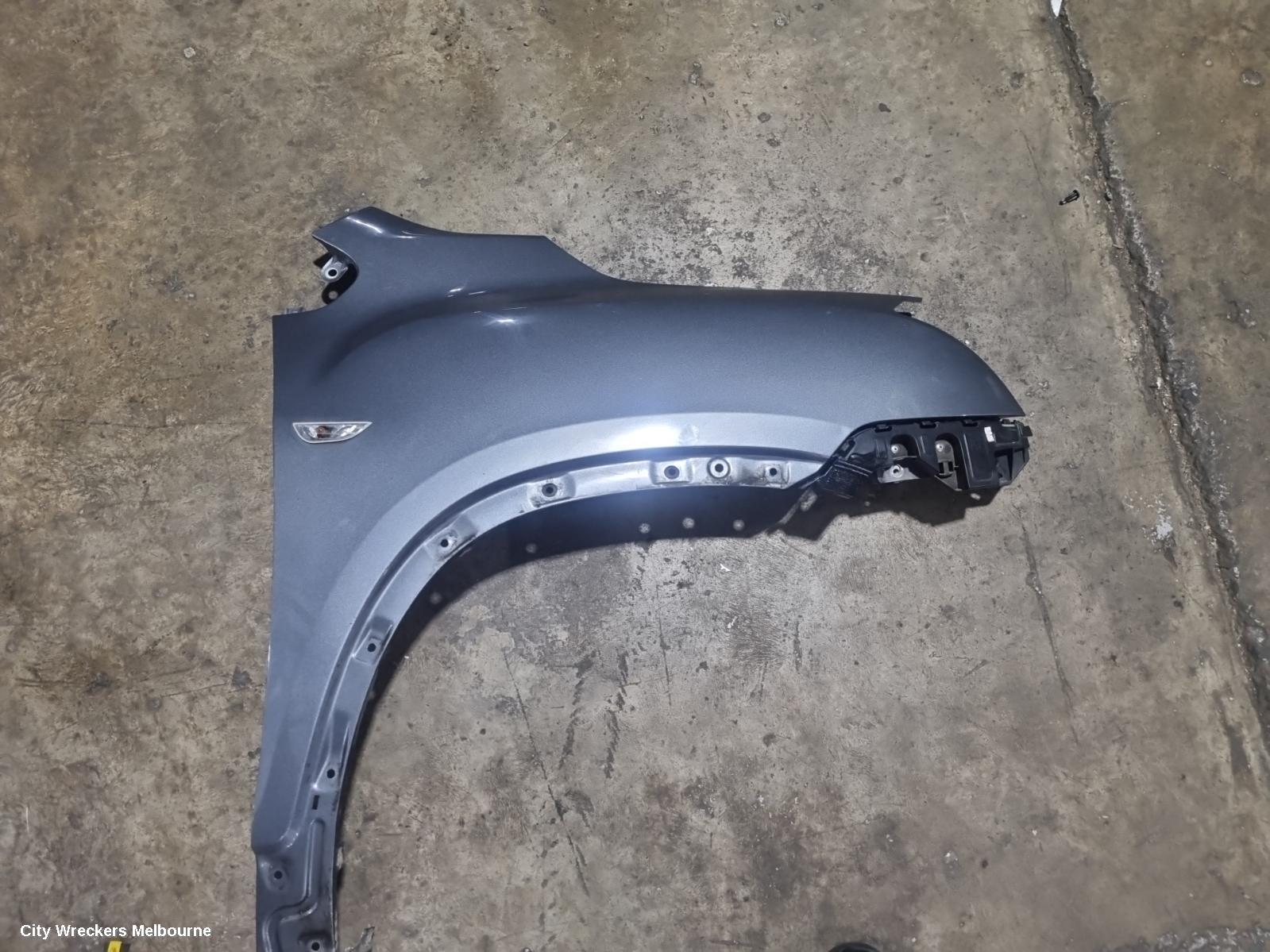 HOLDEN TRAX RIGHT GUARD, TJ SERIES, 08/2013 - 09/2016
