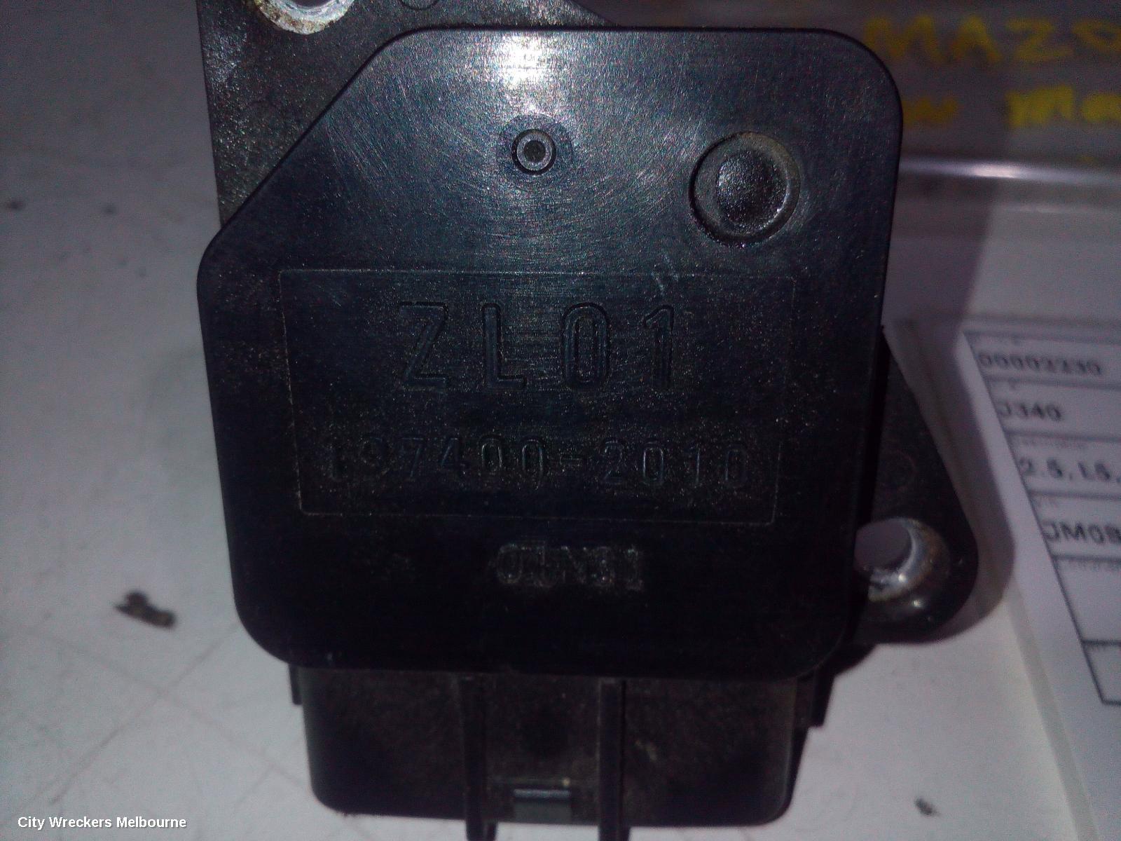 MAZDA 3 AIR FLOW METER, 2.5, L5, PETROL, BL, 04/2009 - 10/2013