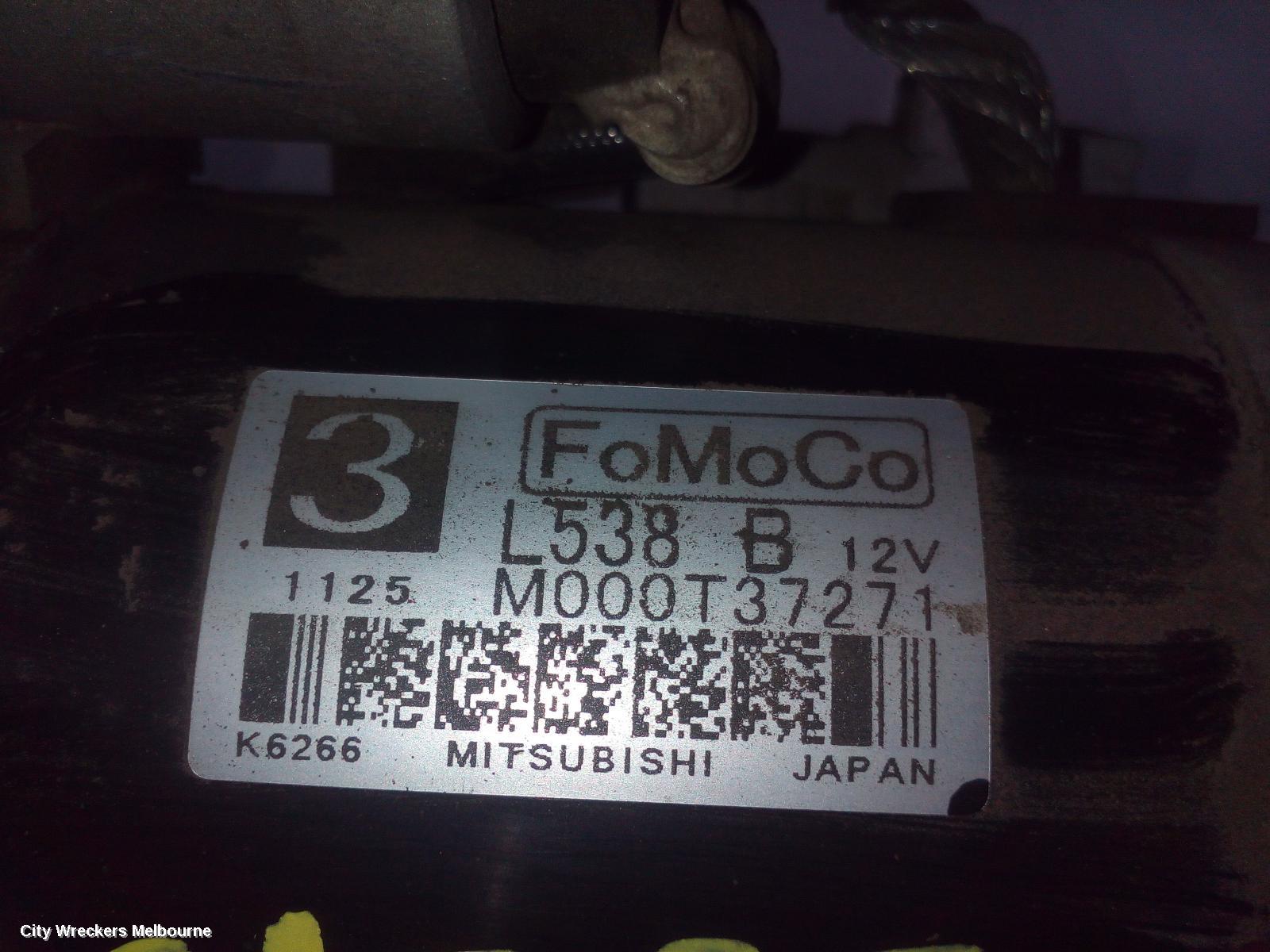 MAZDA 3 STARTER, PETROL, 2.5, P/N L50918400, BL, 04/2009 - 10/2013