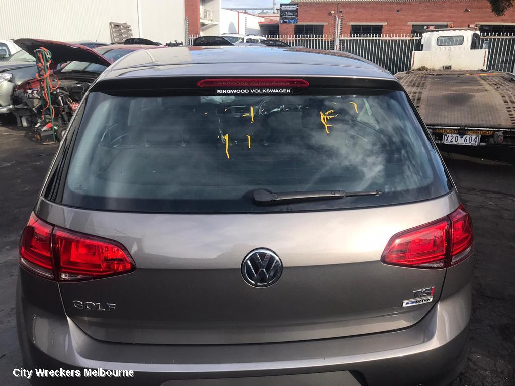 VOLKSWAGEN GOLF LEFT TAILLIGHT, GEN 7, HATCH, STANDARD, NON LED TYPE, 03/2013 - 03/2017