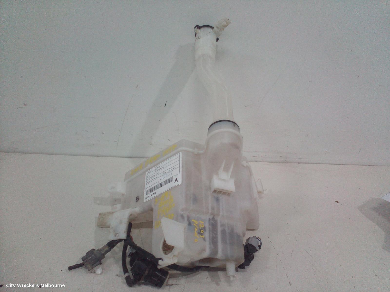 TOYOTA PRADO WASHER BOTTLE, 120 SERIES, 02/2003 - 10/2009