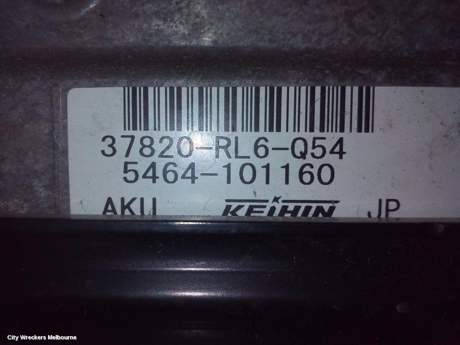 HONDA ACCORD ECU, ENGINE ECU, 2.4 ENG, AUTO T/M, ECU ONLY, 8TH GEN, EURO (VIN JHMCU), 07/2011 - 12/2015
