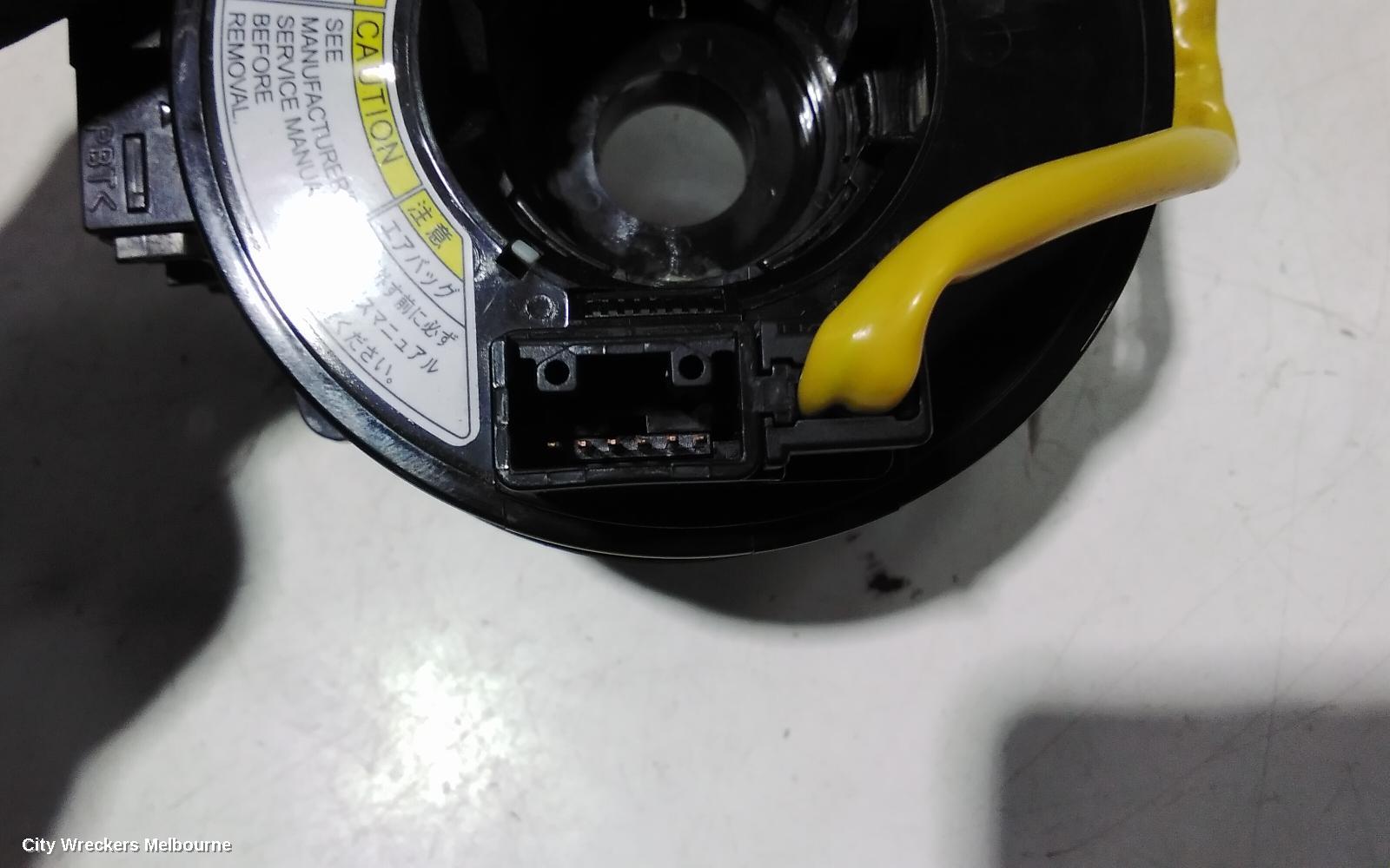 SUZUKI SWIFT AIRBAG MODULE/SENSOR, CLOCKSPRING, FZ, 08/2010 - 03/2017