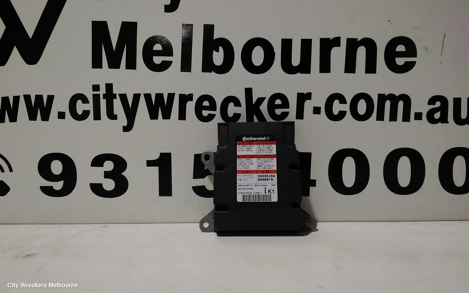 SUZUKI VITARA AIRBAG MODULE/SENSOR, MODULE, VITARA, LY (VIN TSM), 06/2015 ONWARDS