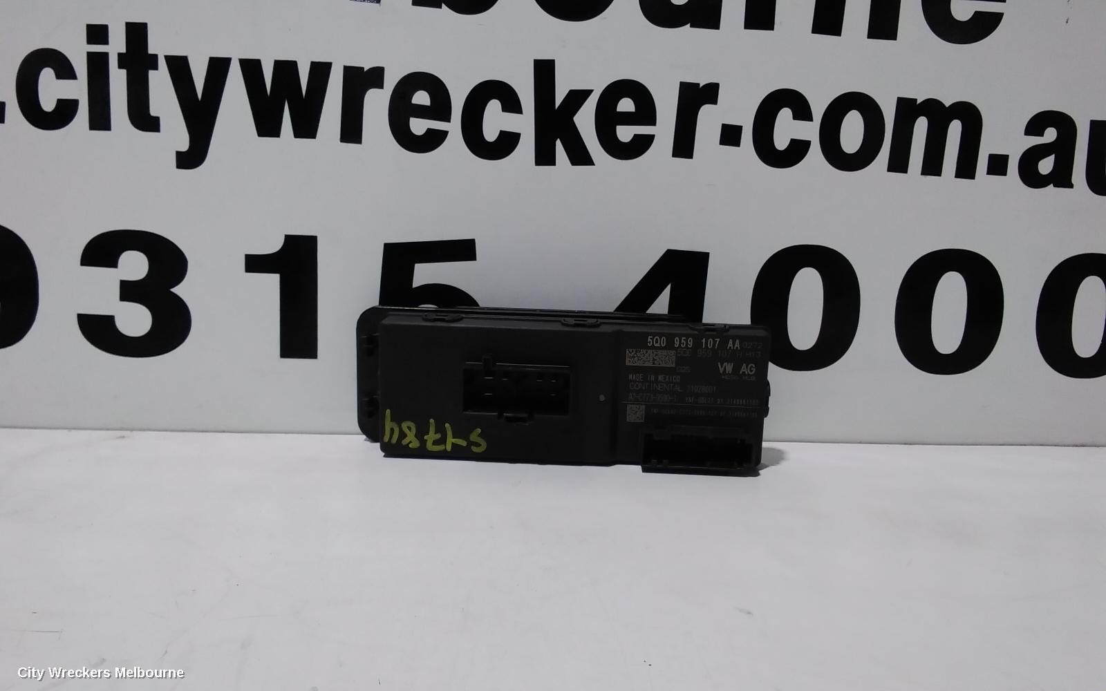 VOLKSWAGEN TIGUAN, 5NA, 06/2016 - 02/2024, LIFTGATE CONTROL MODULE 5Q0959107AA: 101822