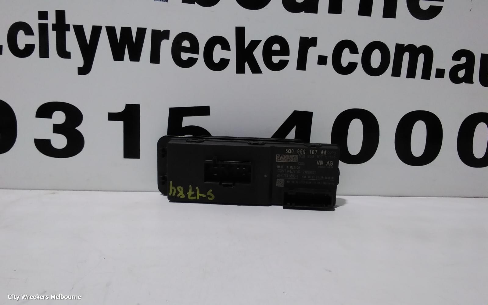 VOLKSWAGEN TIGUAN, 5NA, 06/2016 - 02/2024, LIFTGATE CONTROL MODULE 5Q0959107AA: 101822