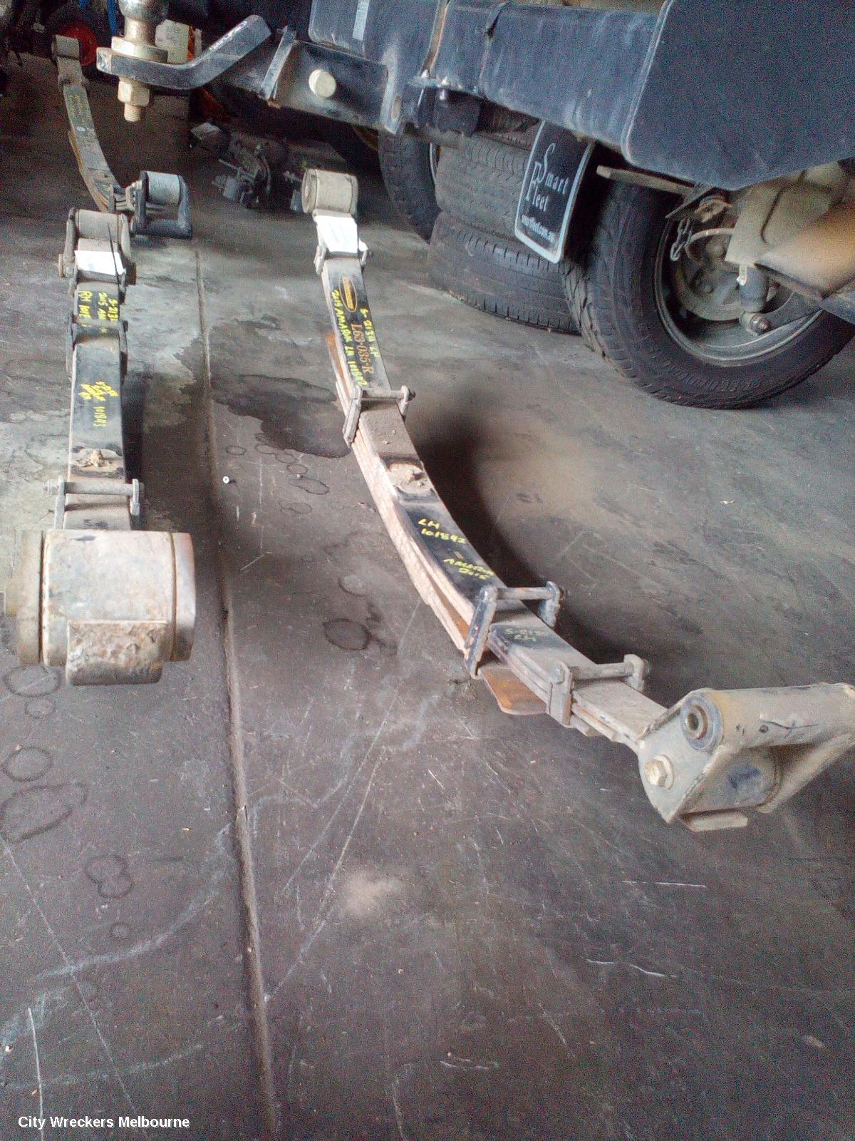 VOLKSWAGEN AMAROK REAR LEAF SPRING, 2H, LH SIDE, 12/2010 ONWARDS