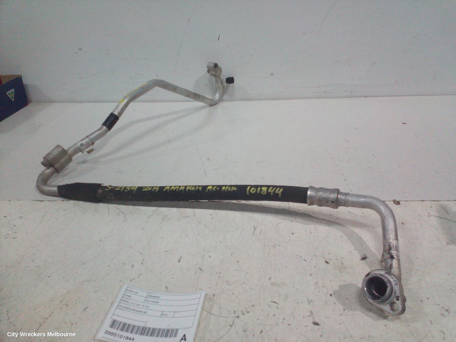 VOLKSWAGEN AMAROK A/C HOSES, DIESEL, 2.0, 2H, COMPRESSOR TO EVAPORATOR, 10/2010 - 09/2022