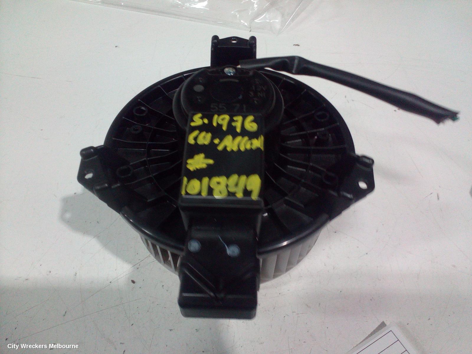 HONDA ACCORD HEATER FAN MOTOR, 8TH GEN, EURO (VIN JHMCU), 06/2008 - 12/2015