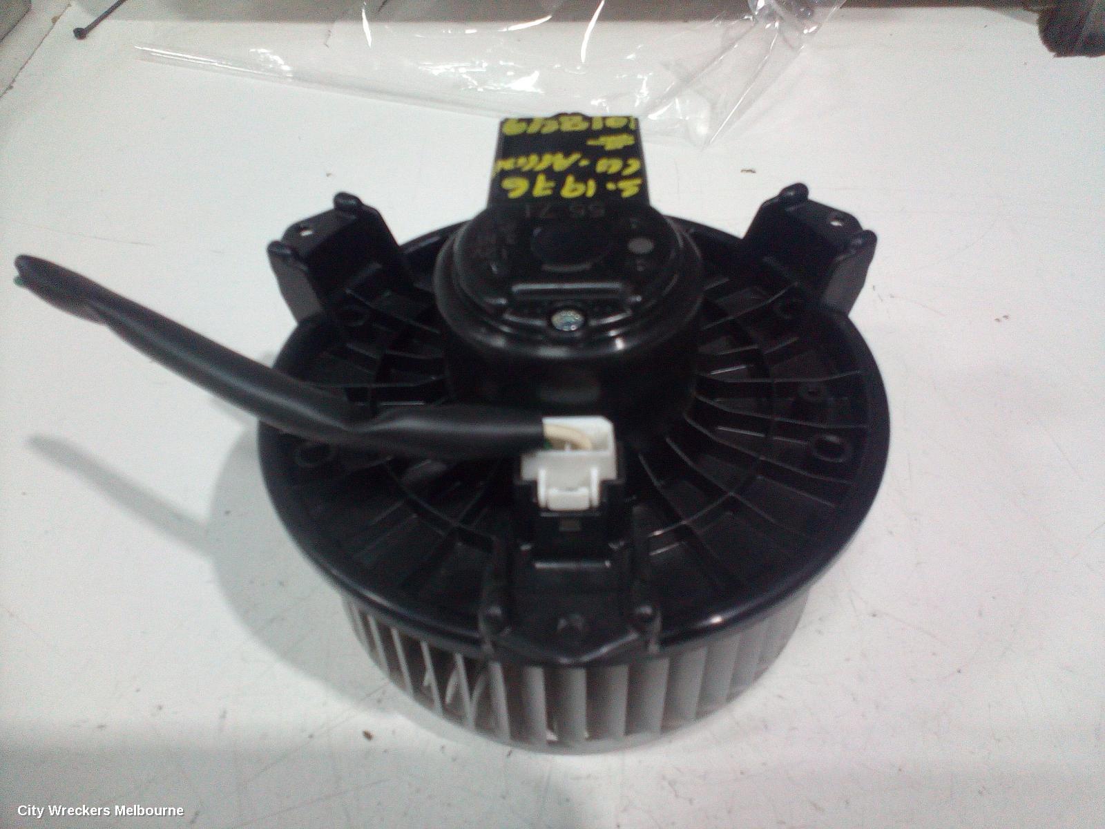 HONDA ACCORD HEATER FAN MOTOR, 8TH GEN, EURO (VIN JHMCU), 06/2008 - 12/2015