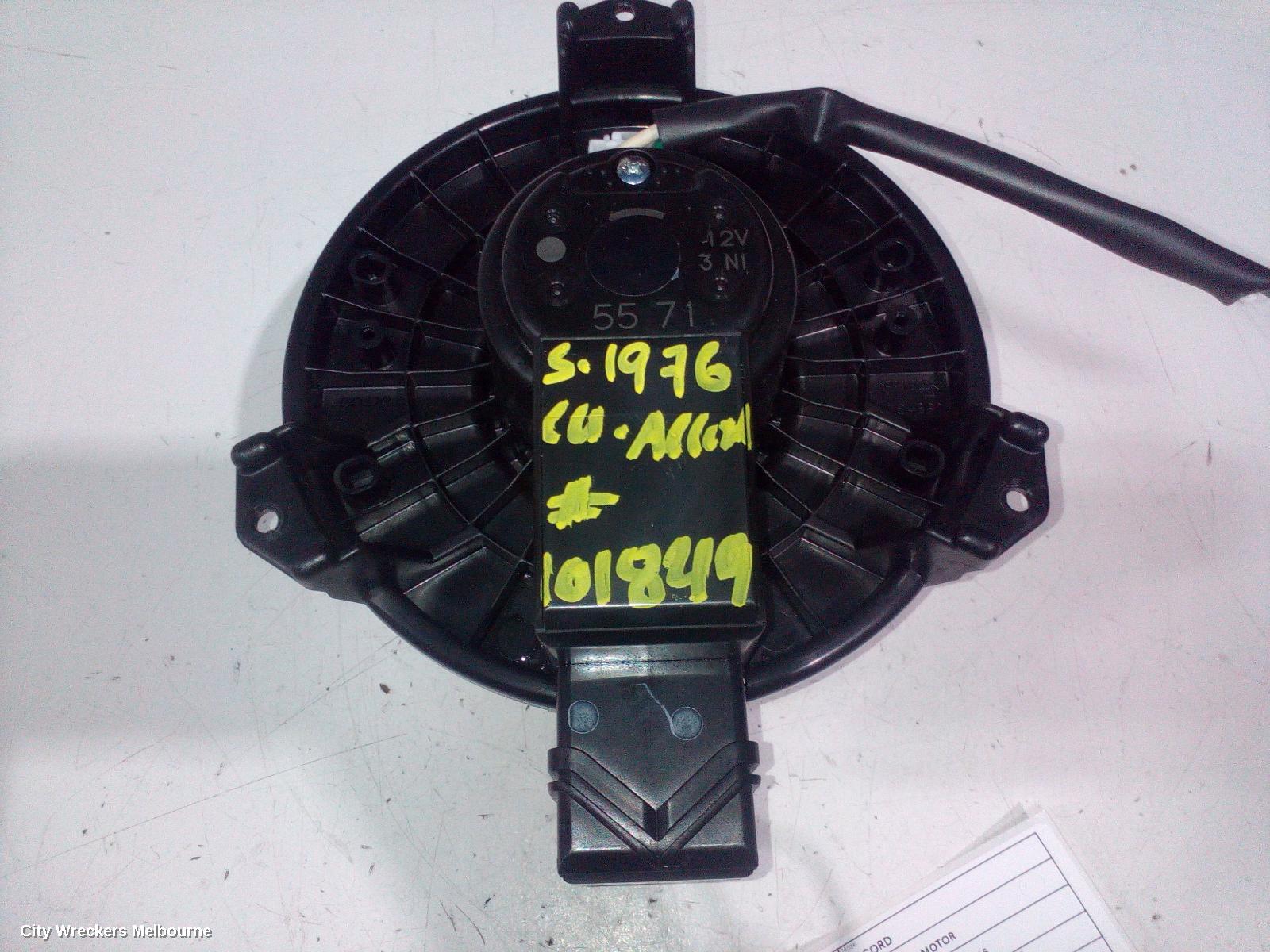 HONDA ACCORD HEATER FAN MOTOR, 8TH GEN, EURO (VIN JHMCU), 06/2008 - 12/2015