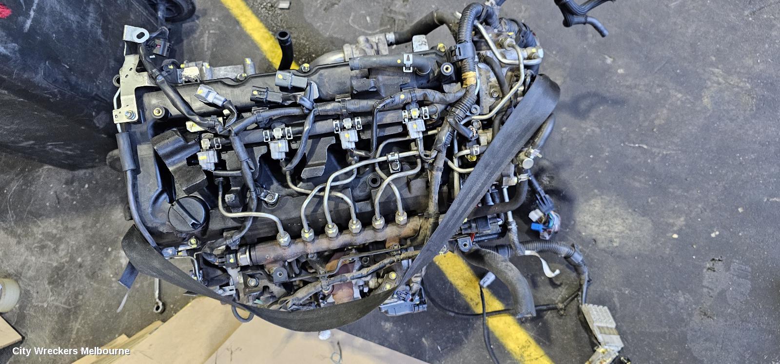 MITSUBISHI OUTLANDER ENGINE, DIESEL, 2.2, 4N14, TURBO, ZJ-ZL, 10/2012 - 07/2021