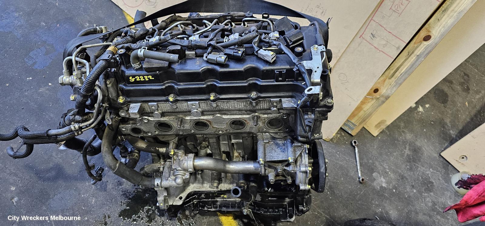 MITSUBISHI OUTLANDER ENGINE, DIESEL, 2.2, 4N14, TURBO, ZJ-ZL, 10/2012 - 07/2021