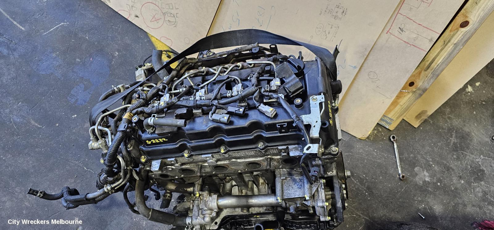 MITSUBISHI OUTLANDER ENGINE, DIESEL, 2.2, 4N14, TURBO, ZJ-ZL, 10/2012 - 07/2021