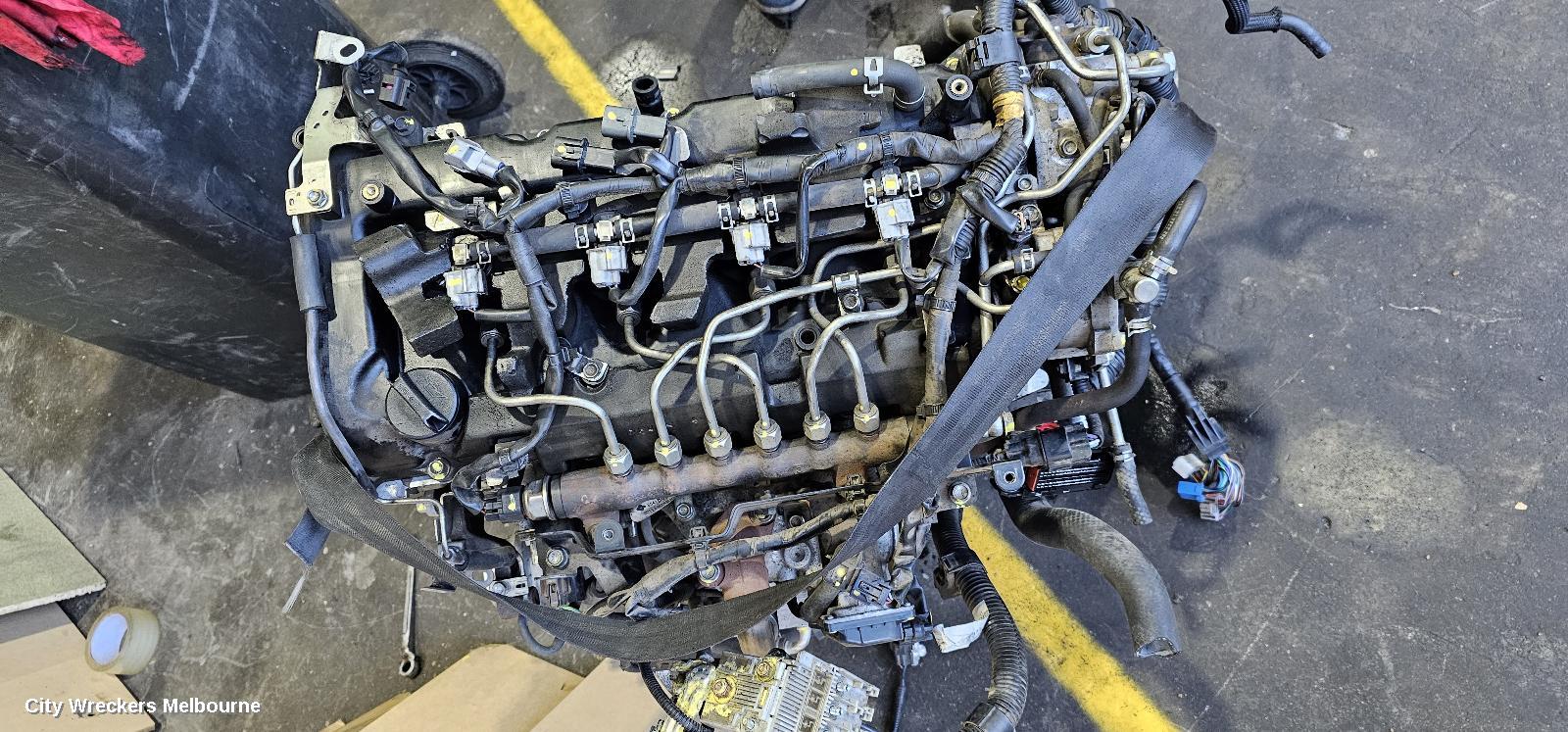 MITSUBISHI OUTLANDER ENGINE, DIESEL, 2.2, 4N14, TURBO, ZJ-ZL, 10/2012 - 07/2021