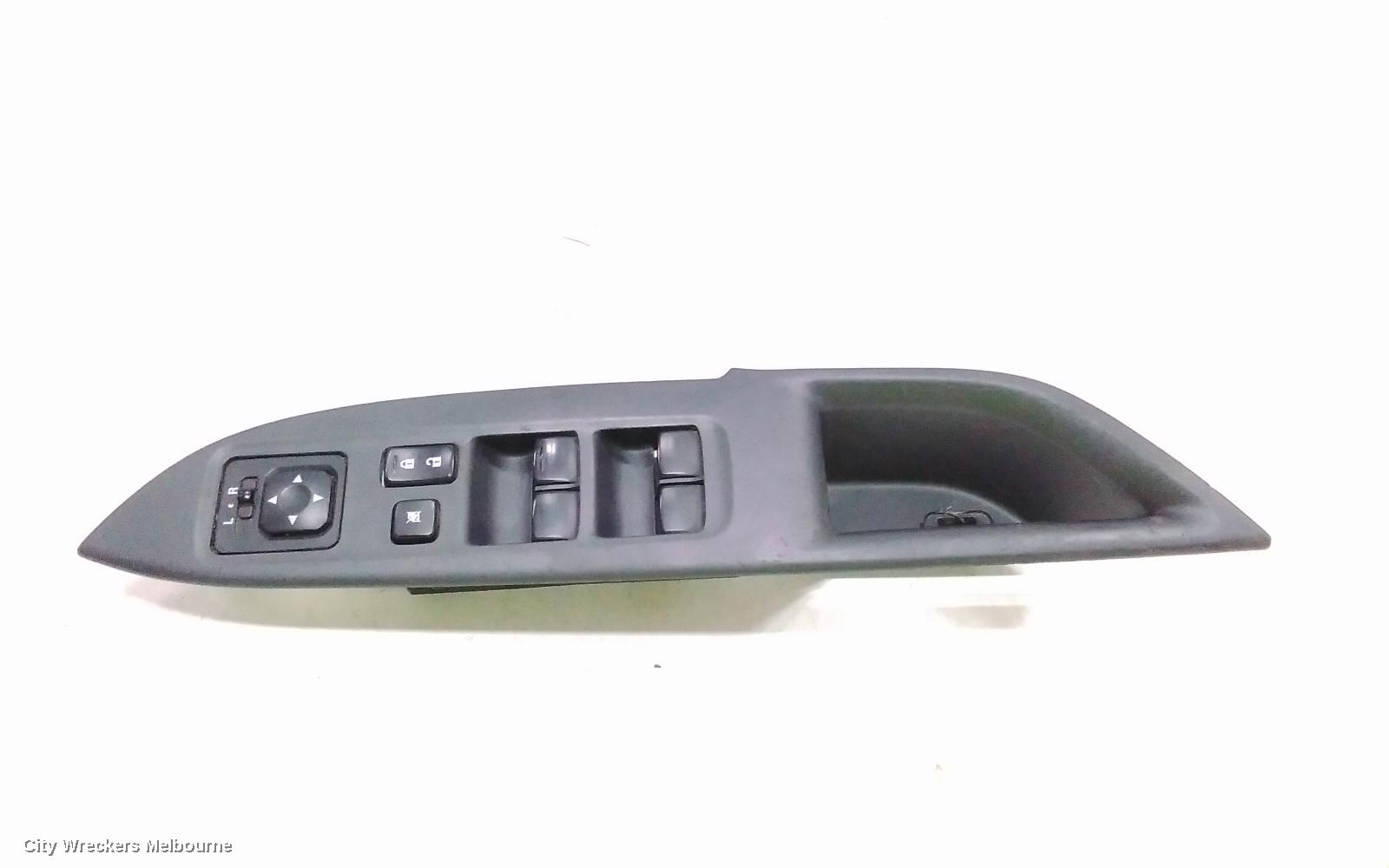 MITSUBISHI OUTLANDER PWR DR WIND SWITCH, RH FRONT (MASTER SWITCH), ZJ, 10/2012 - 03/2015