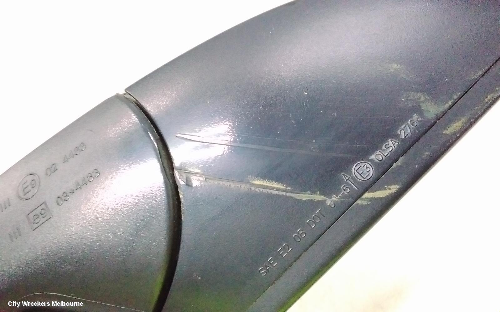 VOLKSWAGEN POLO LEFT DOOR MIRROR, 6R, HEATED TYPE, 05/2010 - 05/2014
