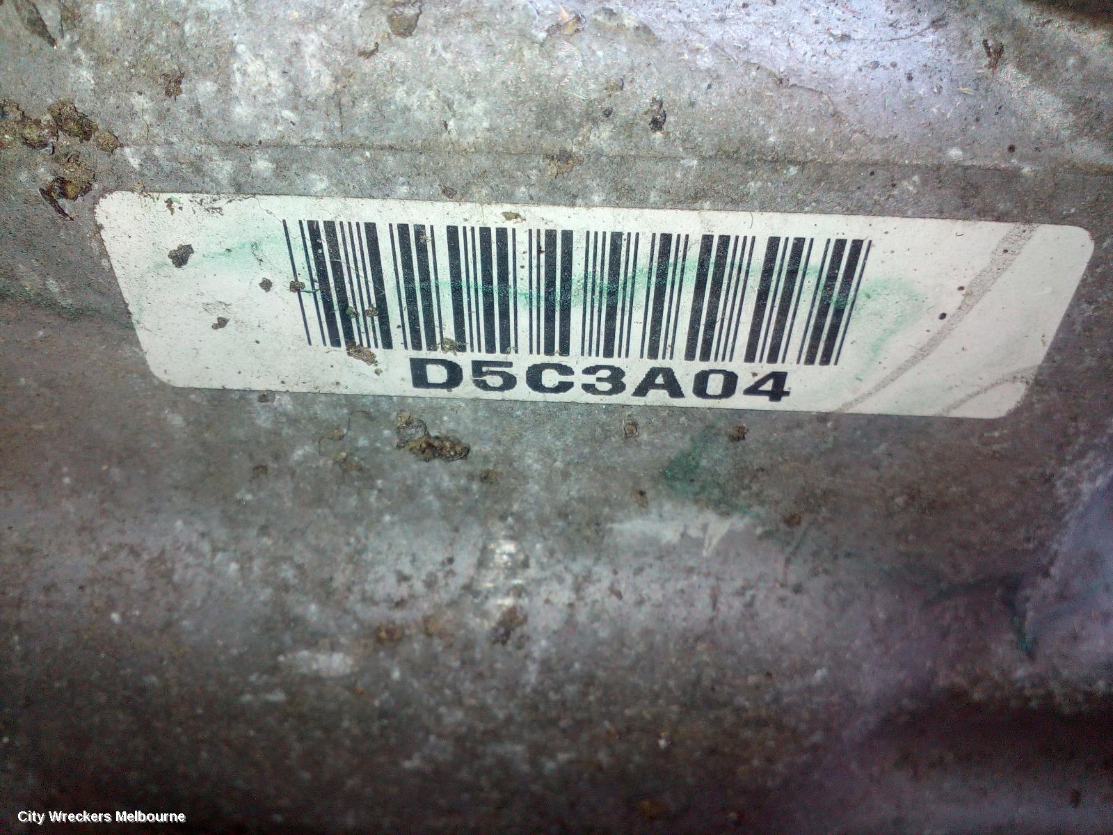 HONDA ACCORD TRANS/GEARBOX, AUTO, PETROL, 2.4, 9TH GEN, 05/2013 - 08/2019