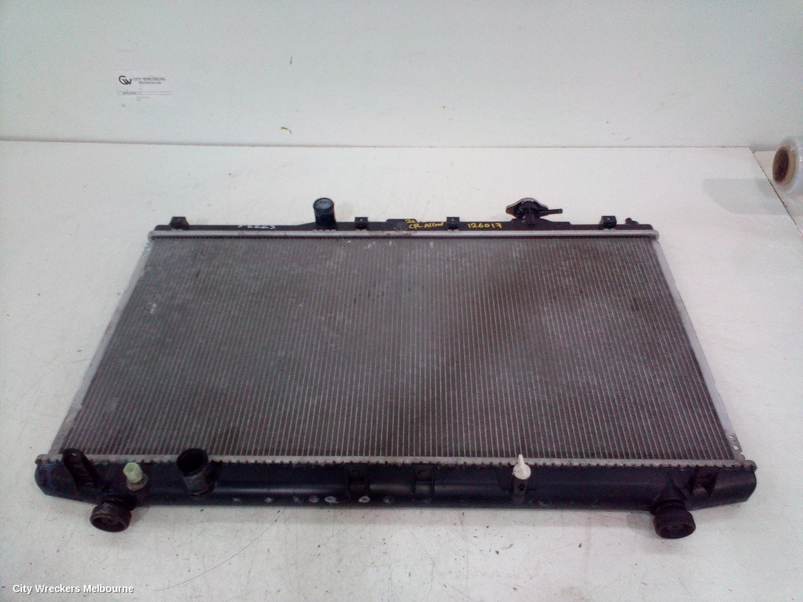 HONDA ACCORD RADIATOR, AUTO, 2.4/3.5, PETROL, 9TH GEN, 05/2013 - 08/2019