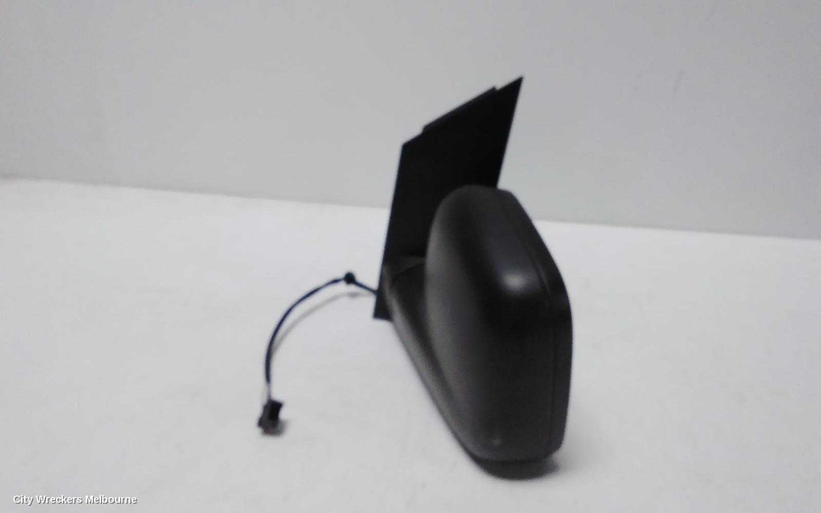 VOLKSWAGEN CADDY LEFT DOOR MIRROR, 2K, POWER, TEXTURED, 12/2004 - 06/2015